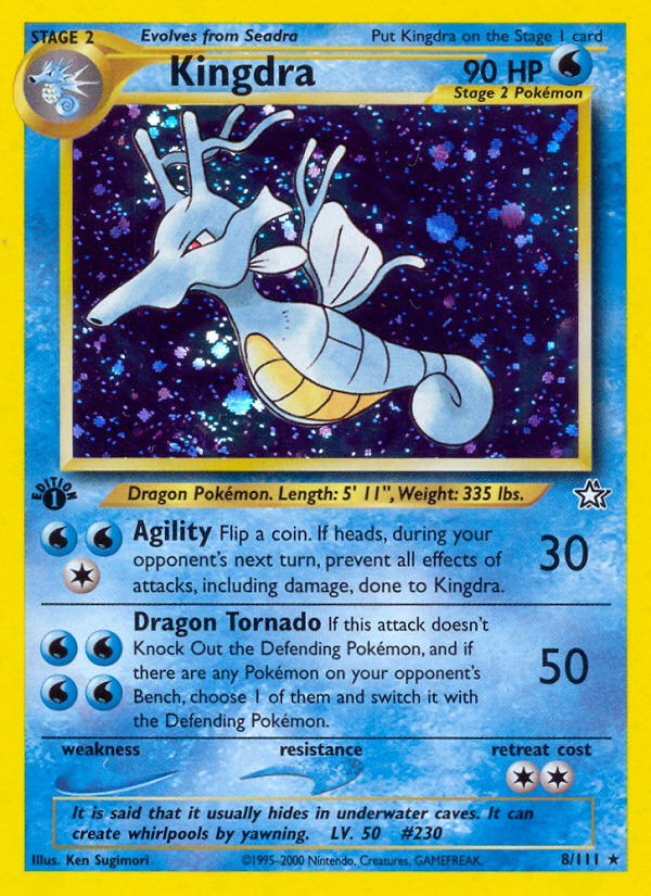 Kingdra (8/111) [Neo Genesis 1st Edition] | Card Citadel