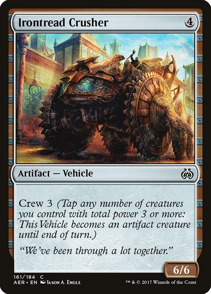 Irontread Crusher [Aether Revolt] | Card Citadel