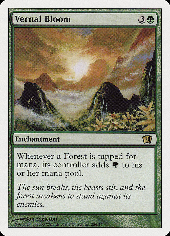 Vernal Bloom [Eighth Edition] | Card Citadel