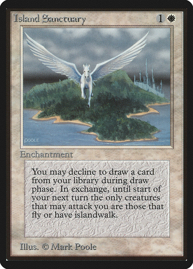 Island Sanctuary [Limited Edition Beta] | Card Citadel