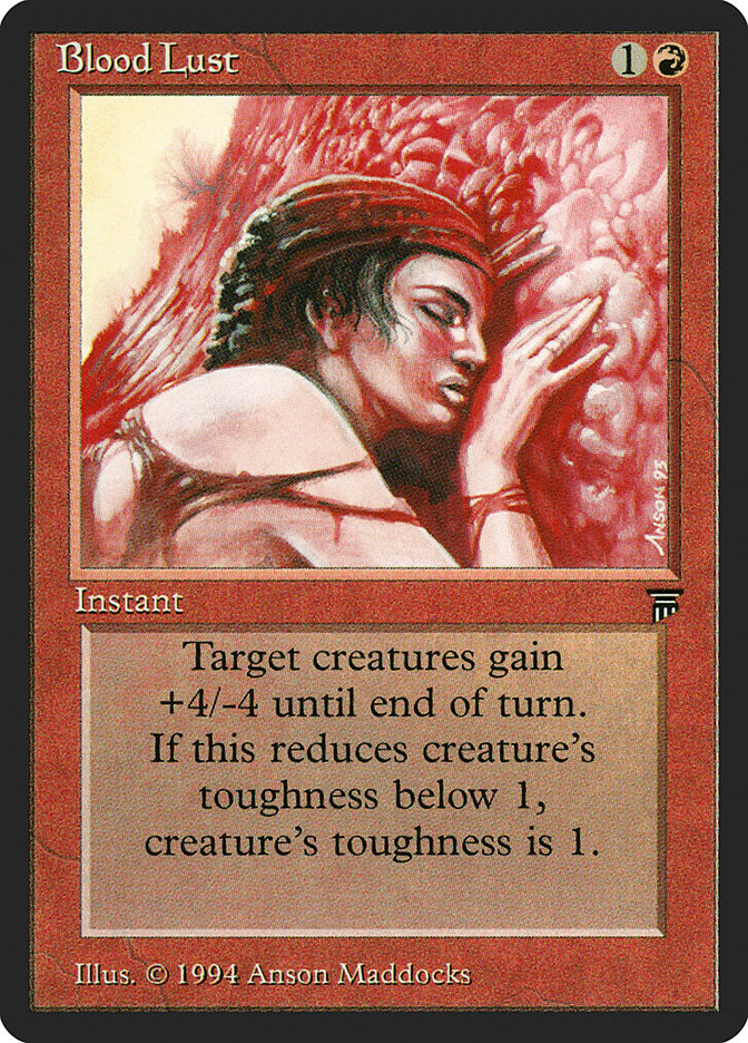 Blood Lust [Legends] | Card Citadel