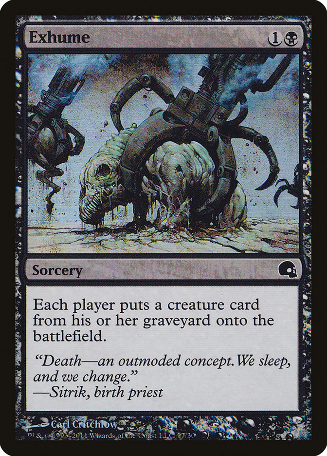 Exhume [Premium Deck Series: Graveborn] | Card Citadel