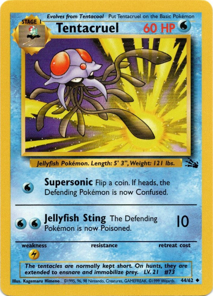 Tentacruel (44/62) [Fossil Unlimited] | Card Citadel