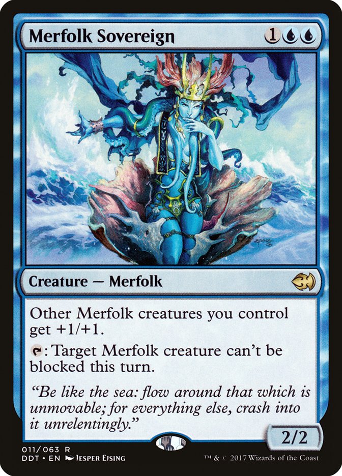 Merfolk Sovereign [Duel Decks: Merfolk vs. Goblins] | Card Citadel