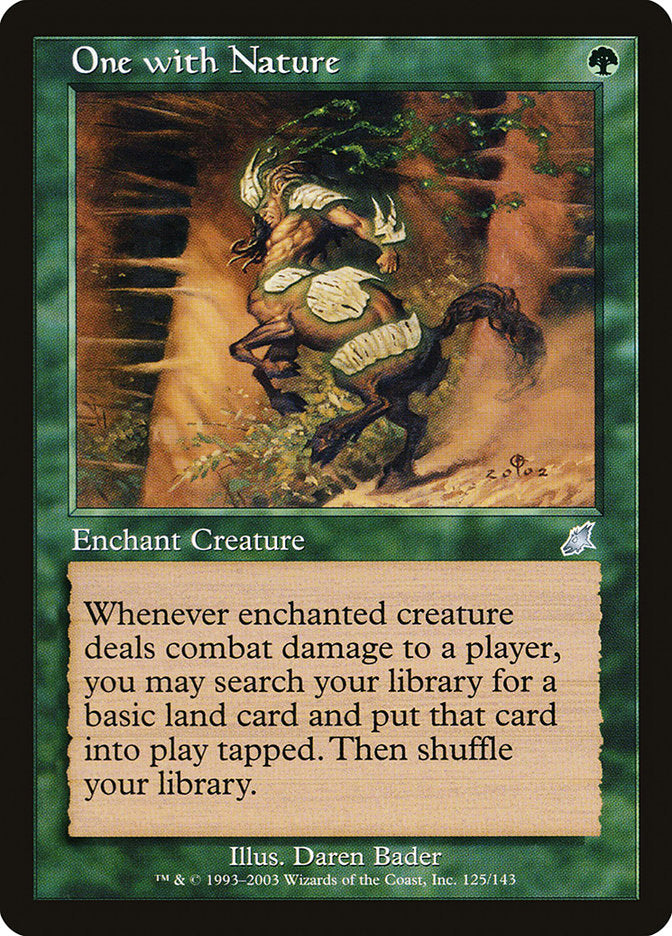 One with Nature [Scourge] | Card Citadel