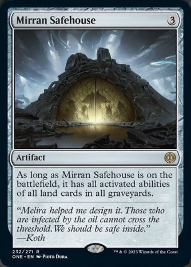 Mirran Safehouse [Phyrexia: All Will Be One] | Card Citadel