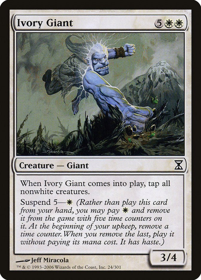 Ivory Giant [Time Spiral] | Card Citadel