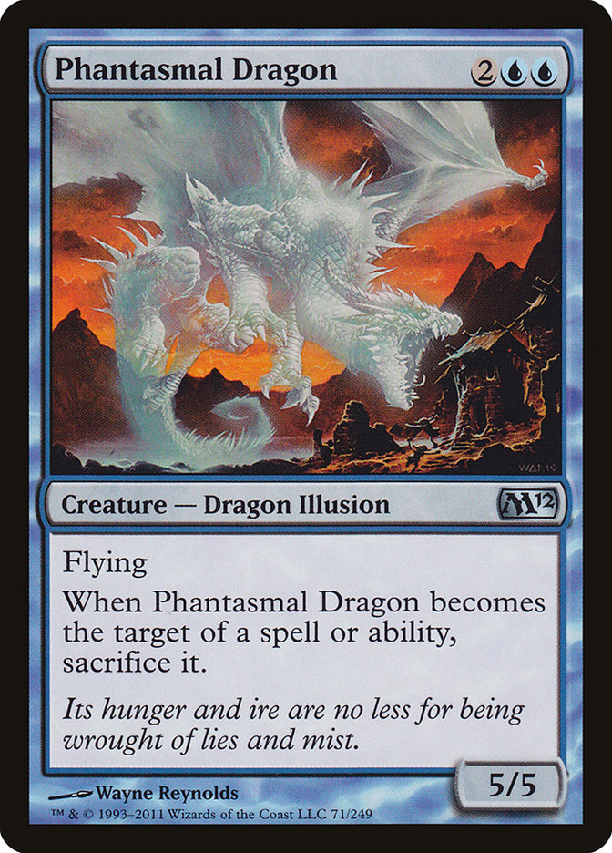 Phantasmal Dragon [Magic 2012] | Card Citadel