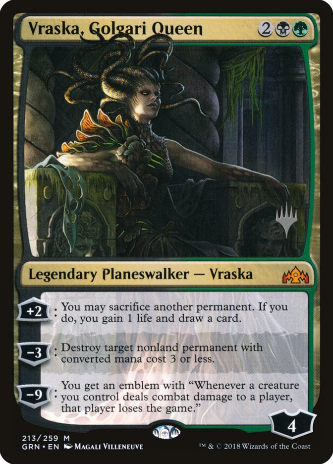 Vraska, Golgari Queen [Guilds of Ravnica Promos] | Card Citadel