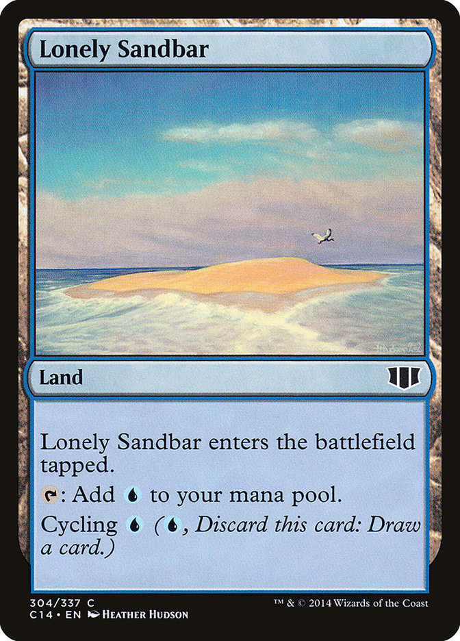 Lonely Sandbar [Commander 2014] | Card Citadel