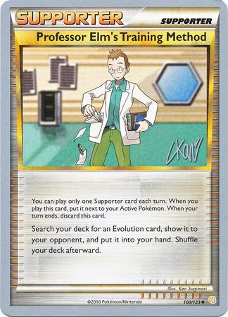 Professor Elm's Training Method (100/123) (Reshiphlosion - Christopher Kan) [World Championships 2011] | Card Citadel