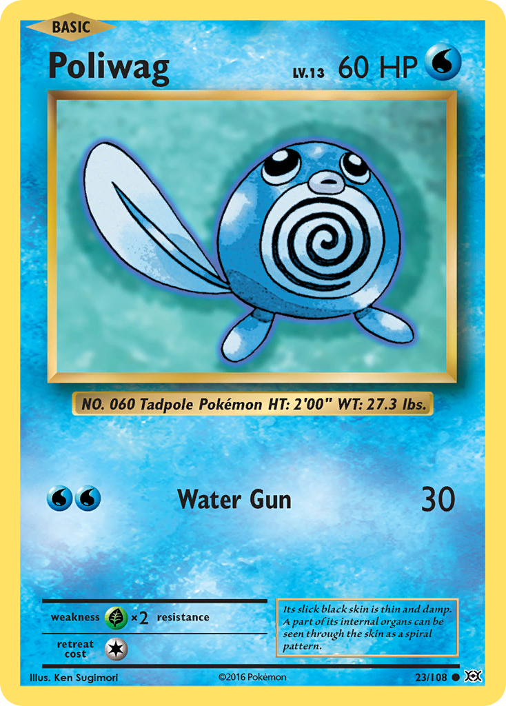 Poliwag (23/108) [XY: Evolutions] | Card Citadel