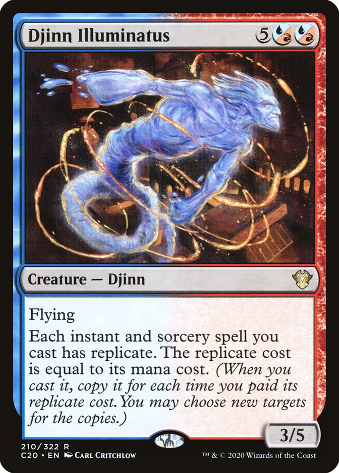 Djinn Illuminatus [Commander 2020] | Card Citadel