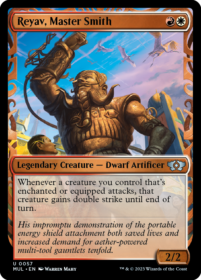 Reyav, Master Smith [Multiverse Legends] | Card Citadel