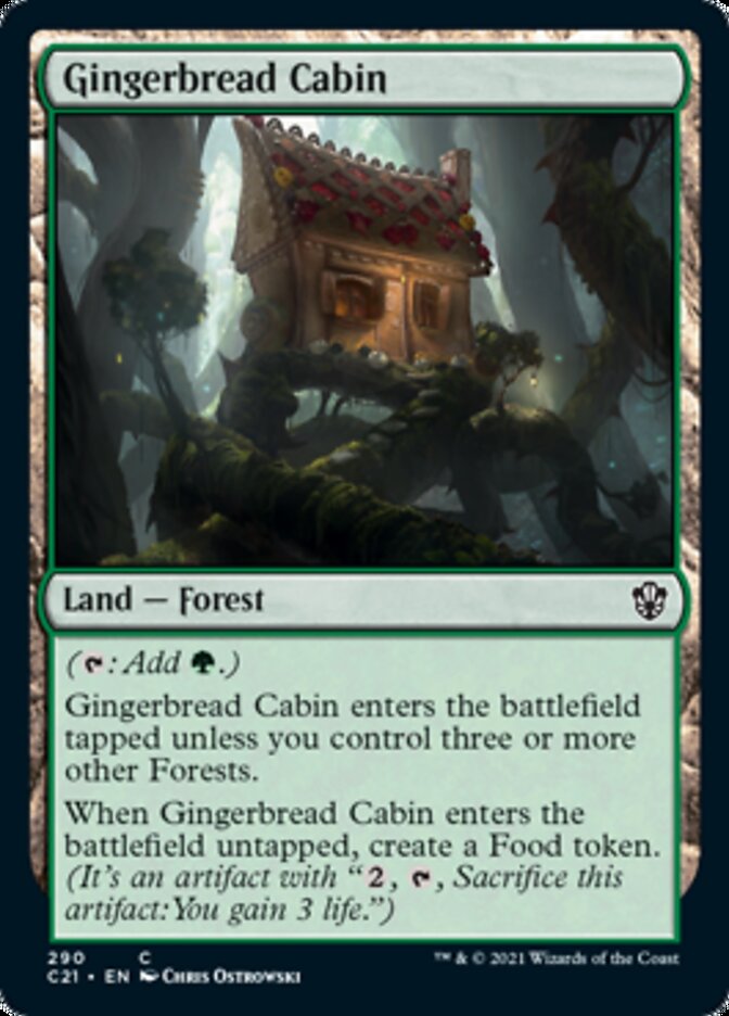 Gingerbread Cabin [Commander 2021] | Card Citadel