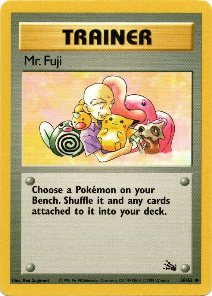 Mr. Fuji (58/62) [Fossil Unlimited] | Card Citadel