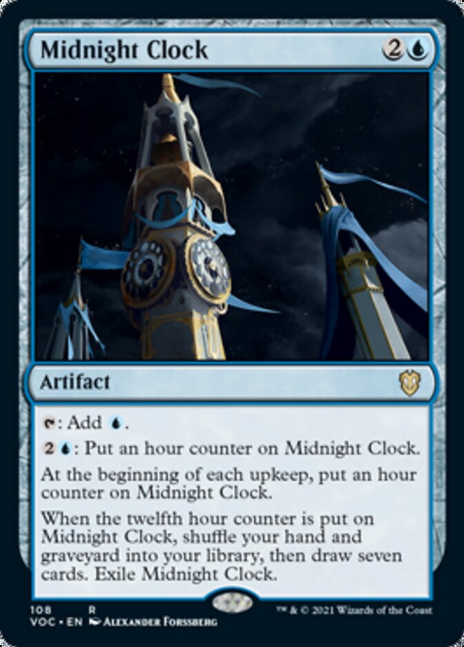 Midnight Clock [Innistrad: Crimson Vow Commander] | Card Citadel