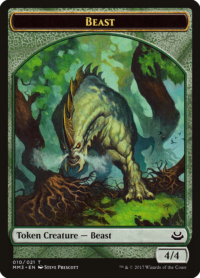 Beast (010/021) [Modern Masters 2017 Tokens] | Card Citadel