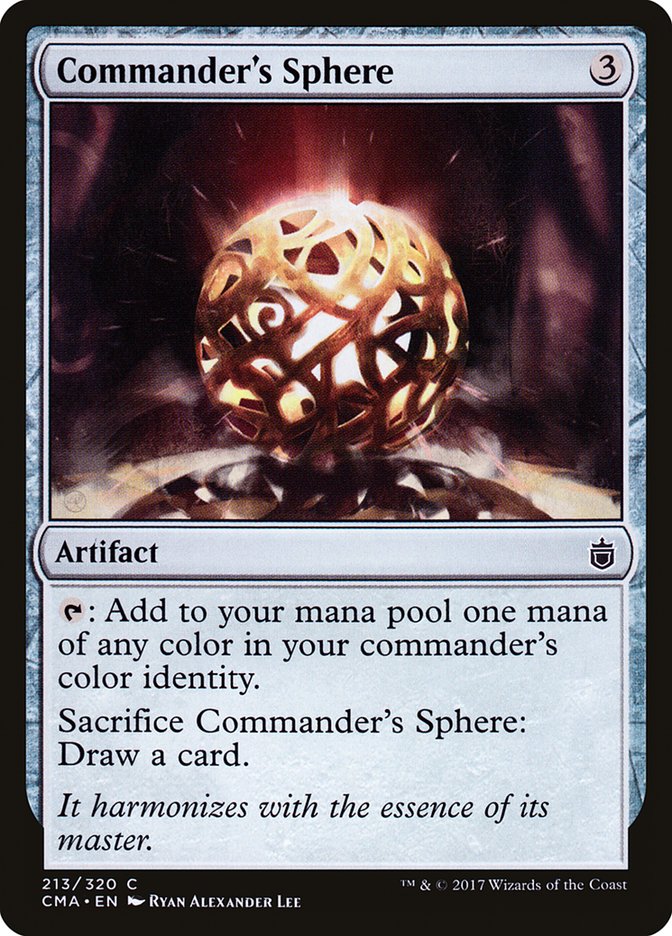 Commander's Sphere [Commander Anthology] | Card Citadel