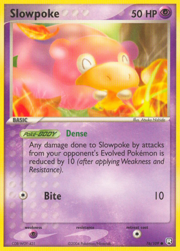 Slowpoke (76/109) [EX: Team Rocket Returns] | Card Citadel