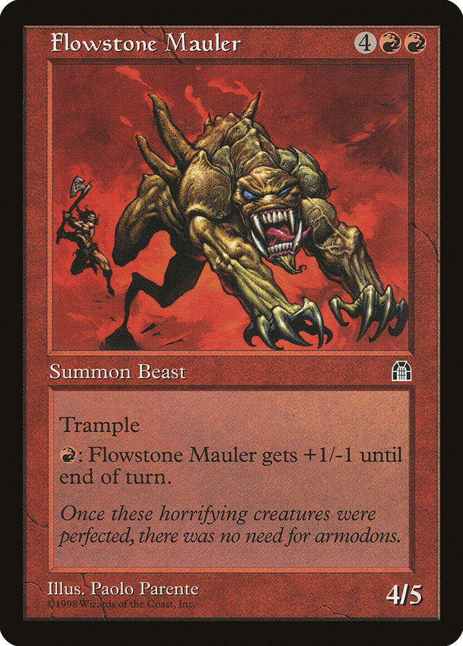 Flowstone Mauler [Stronghold] | Card Citadel