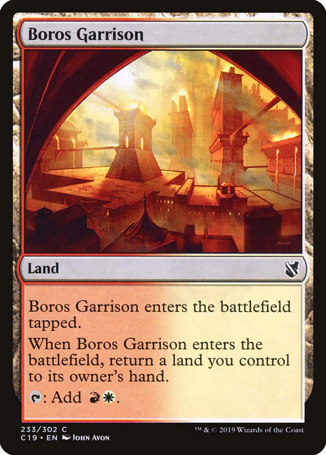Boros Garrison [Commander 2019] | Card Citadel