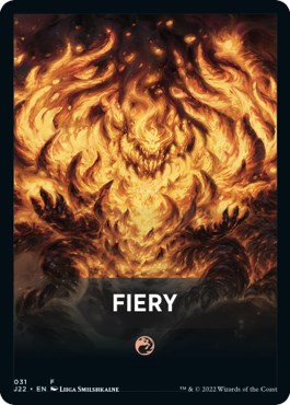 Fiery Theme Card [Jumpstart 2022 Front Cards] | Card Citadel