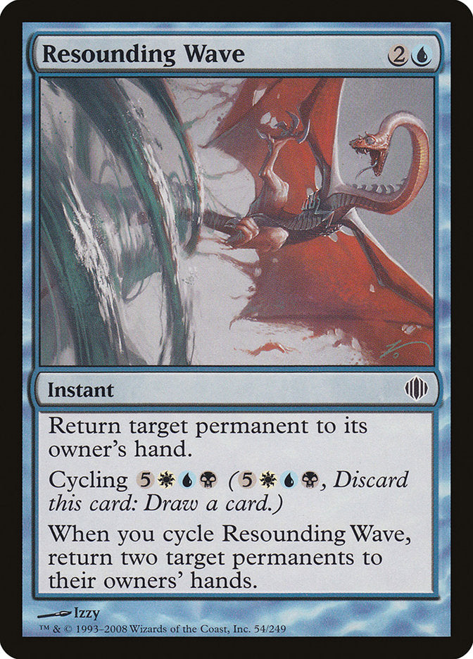 Resounding Wave [Shards of Alara] | Card Citadel