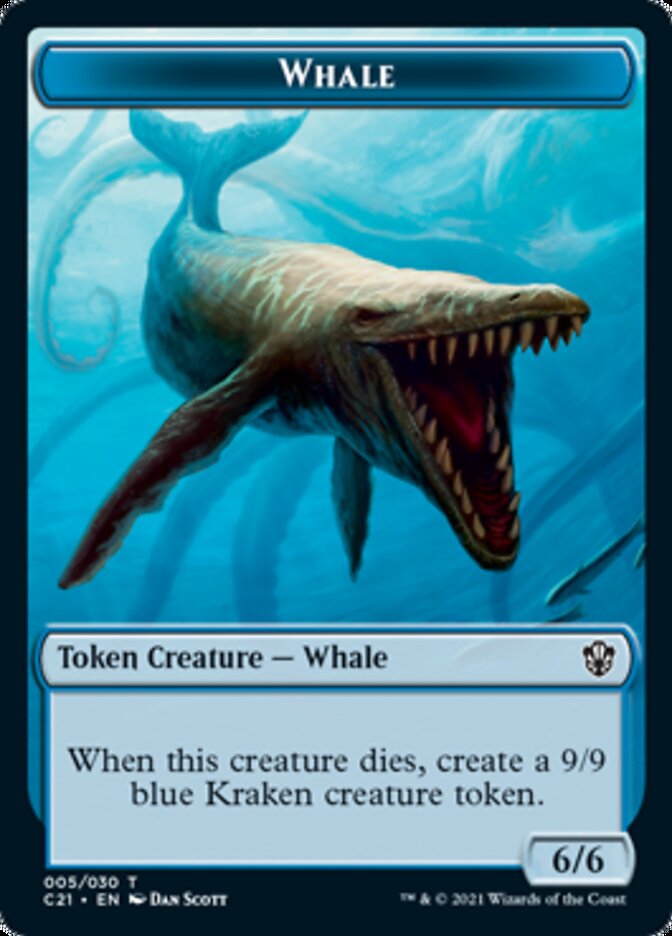 Beast (010) // Whale Token [Commander 2021 Tokens] | Card Citadel