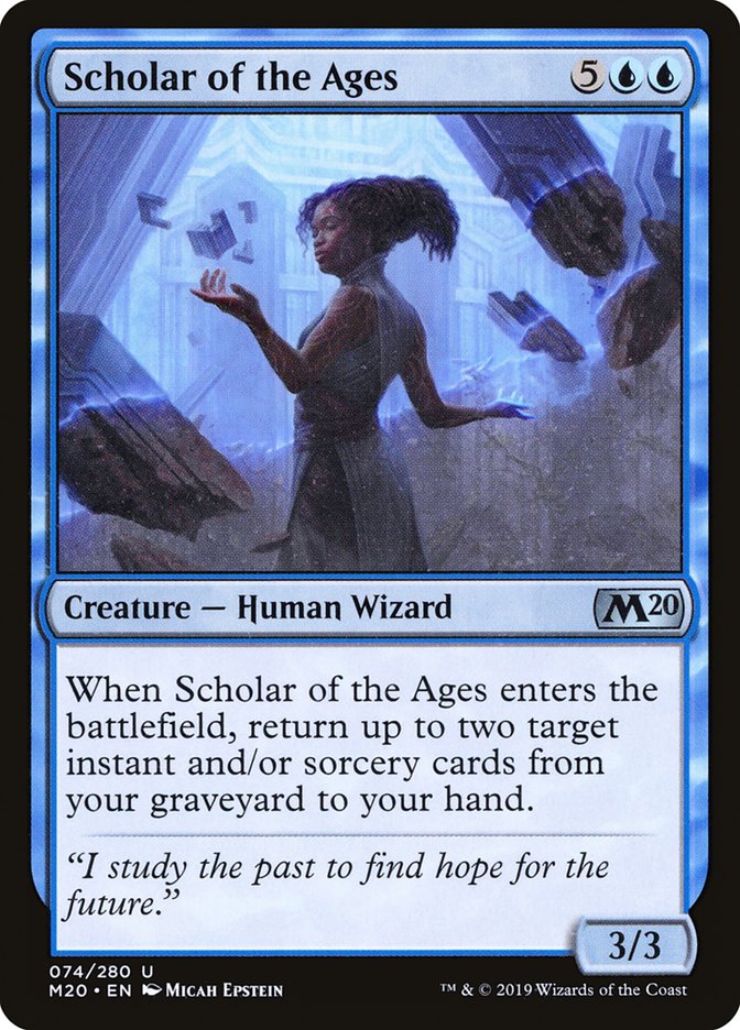 Scholar of the Ages [Core Set 2020] | Card Citadel