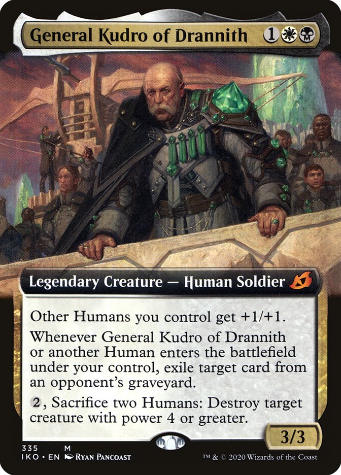 General Kudro of Drannith (Extended Art) [Ikoria: Lair of Behemoths] | Card Citadel