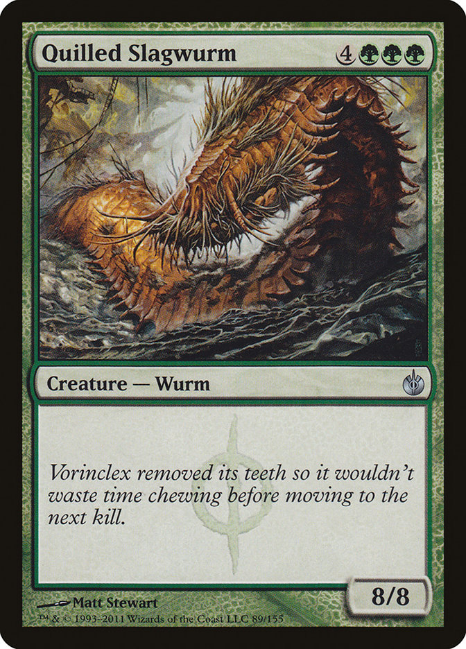 Quilled Slagwurm [Mirrodin Besieged] | Card Citadel