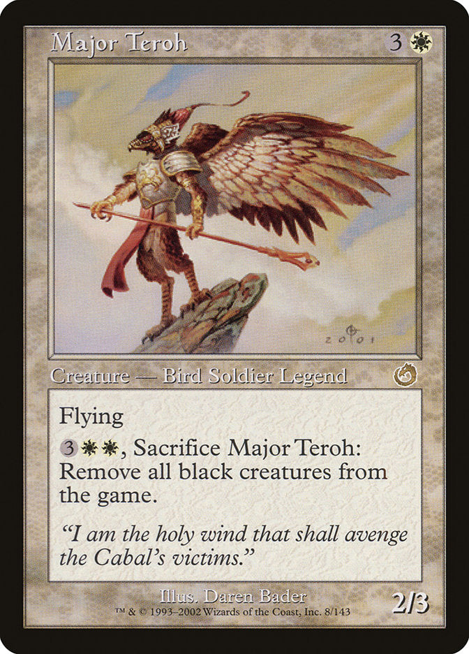 Major Teroh [Torment] | Card Citadel
