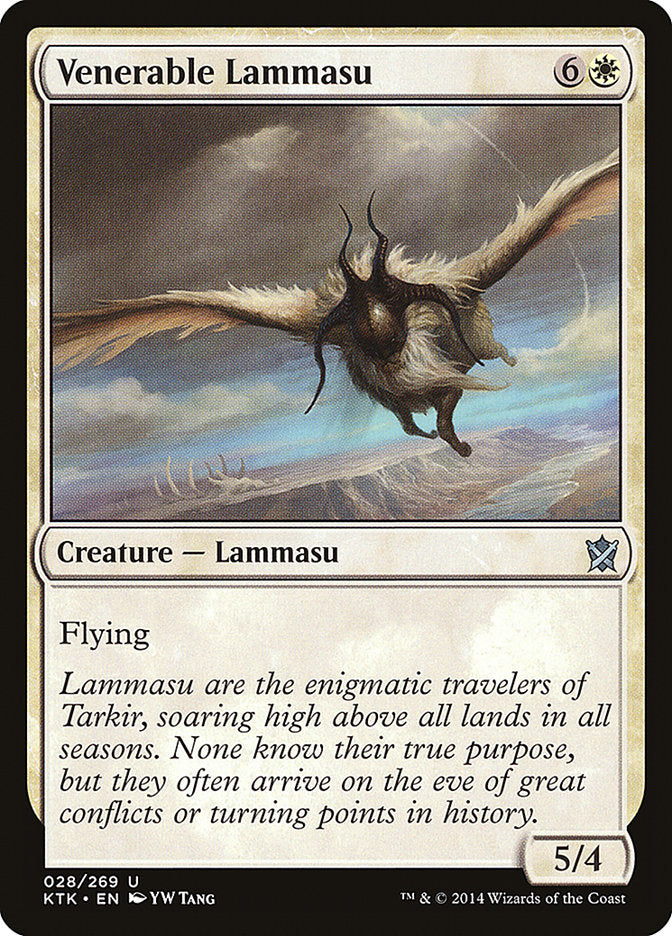 Venerable Lammasu [Khans of Tarkir] | Card Citadel