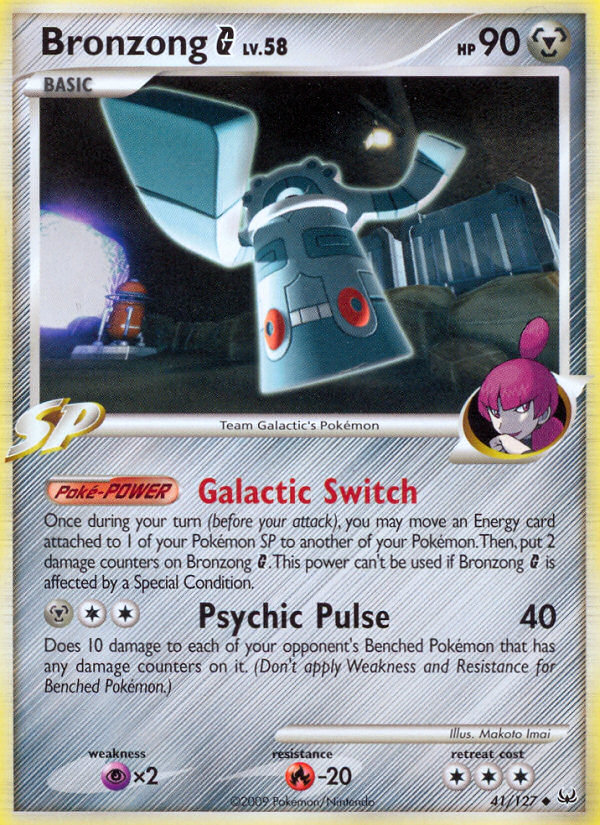 Bronzong G (41/127) [Platinum: Base Set] | Card Citadel