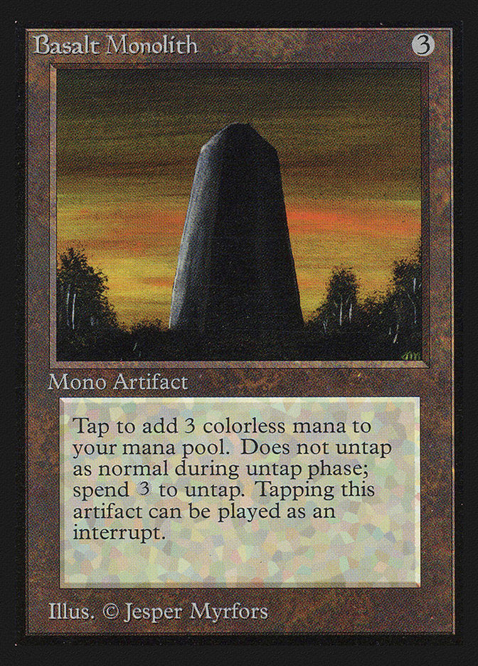 Basalt Monolith (CE) [Collectors’ Edition] | Card Citadel