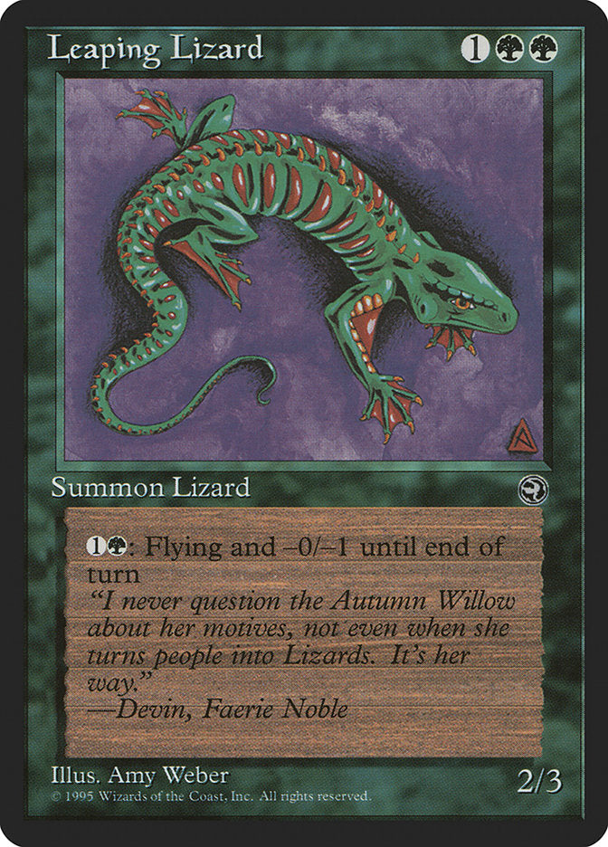 Leaping Lizard [Homelands] | Card Citadel