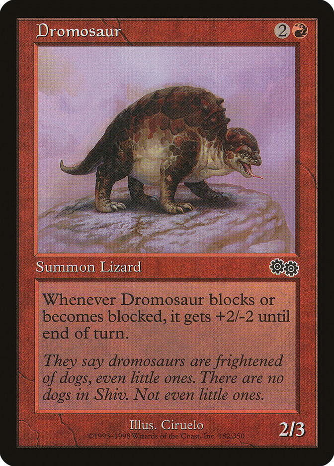 Dromosaur [Urza's Saga] | Card Citadel