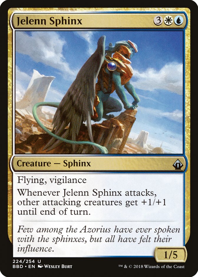 Jelenn Sphinx [Battlebond] | Card Citadel