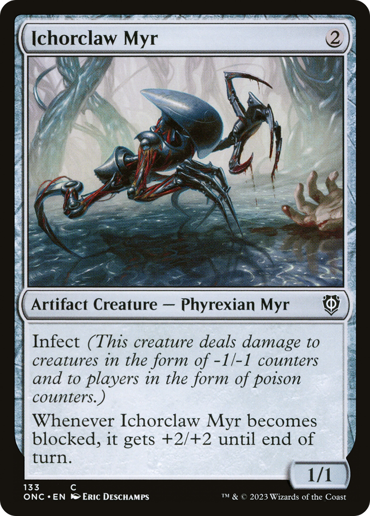 Ichorclaw Myr [Phyrexia: All Will Be One Commander] | Card Citadel