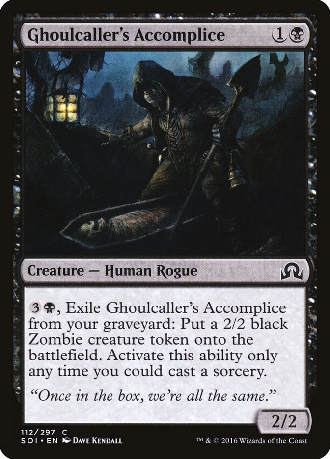 Ghoulcaller's Accomplice [Shadows over Innistrad] | Card Citadel