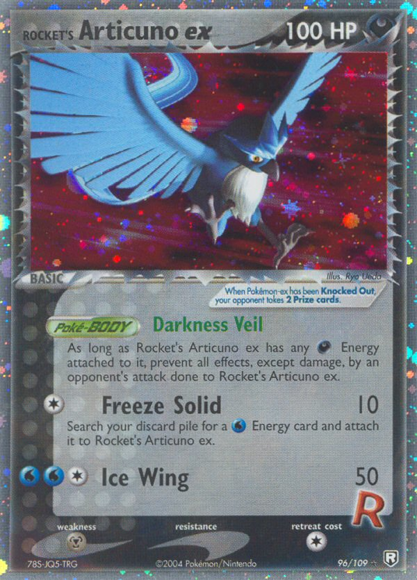 Rocket's Articuno ex (96/109) [EX: Team Rocket Returns] | Card Citadel