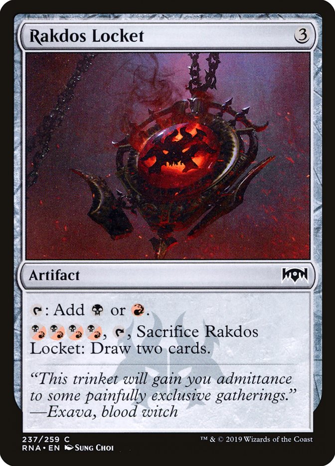 Rakdos Locket [Ravnica Allegiance] | Card Citadel