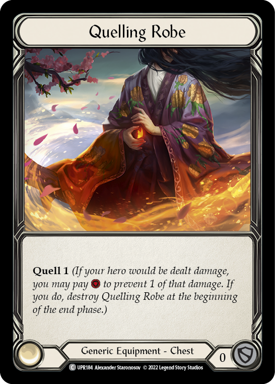 Quelling Robe [UPR184] (Uprising)  Rainbow Foil | Card Citadel