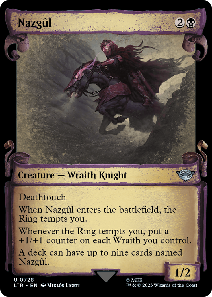 Nazgul (0728) [The Lord of the Rings: Tales of Middle-Earth Showcase Scrolls] | Card Citadel