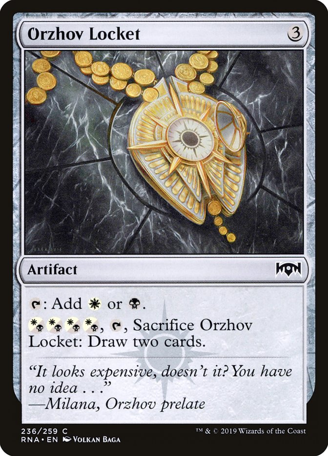 Orzhov Locket [Ravnica Allegiance] | Card Citadel