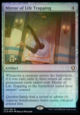Mirror of Life Trapping [Commander Legends: Battle for Baldur's Gate Prerelease Promos] | Card Citadel