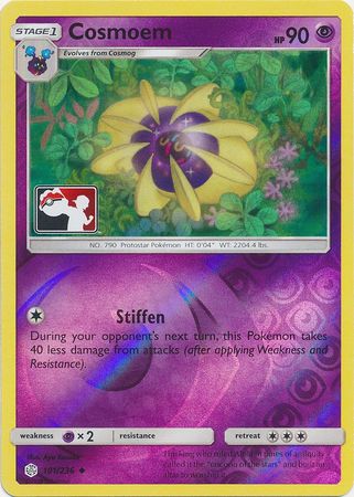 Cosmoem (101/236) (Pokemon Club Special Print) [Sun & Moon: Cosmic Eclipse] | Card Citadel