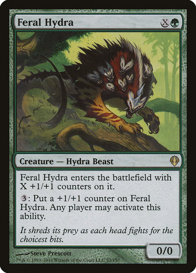 Feral Hydra [Archenemy] | Card Citadel