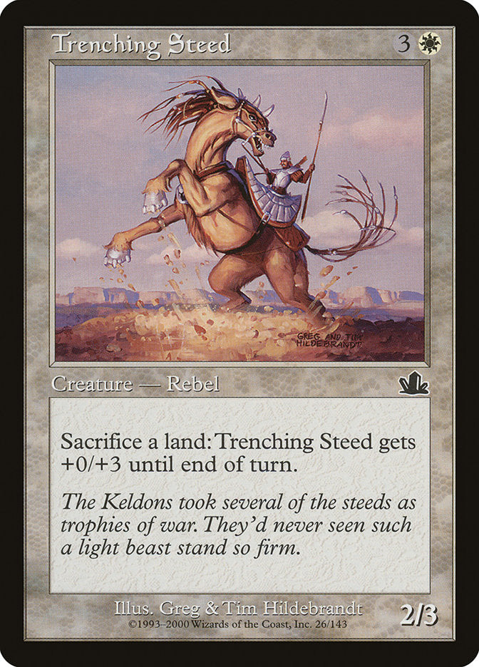 Trenching Steed [Prophecy] | Card Citadel